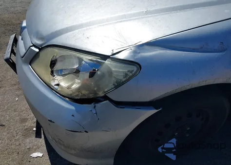 2005 Honda Civic Vp z USA, uszkodzony, nr VIN 2HGES16355H598159